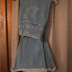 Flared Denim Jeans